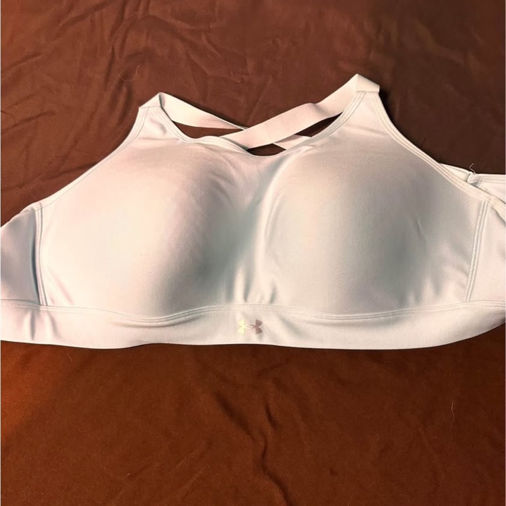 Under Armour Women's Light Pink Sports Bra NEW Plus Size
